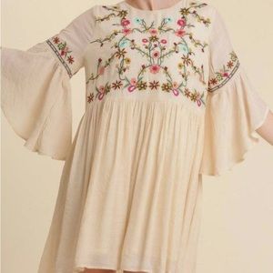 Altard State Embroidered Floral Dress (M)